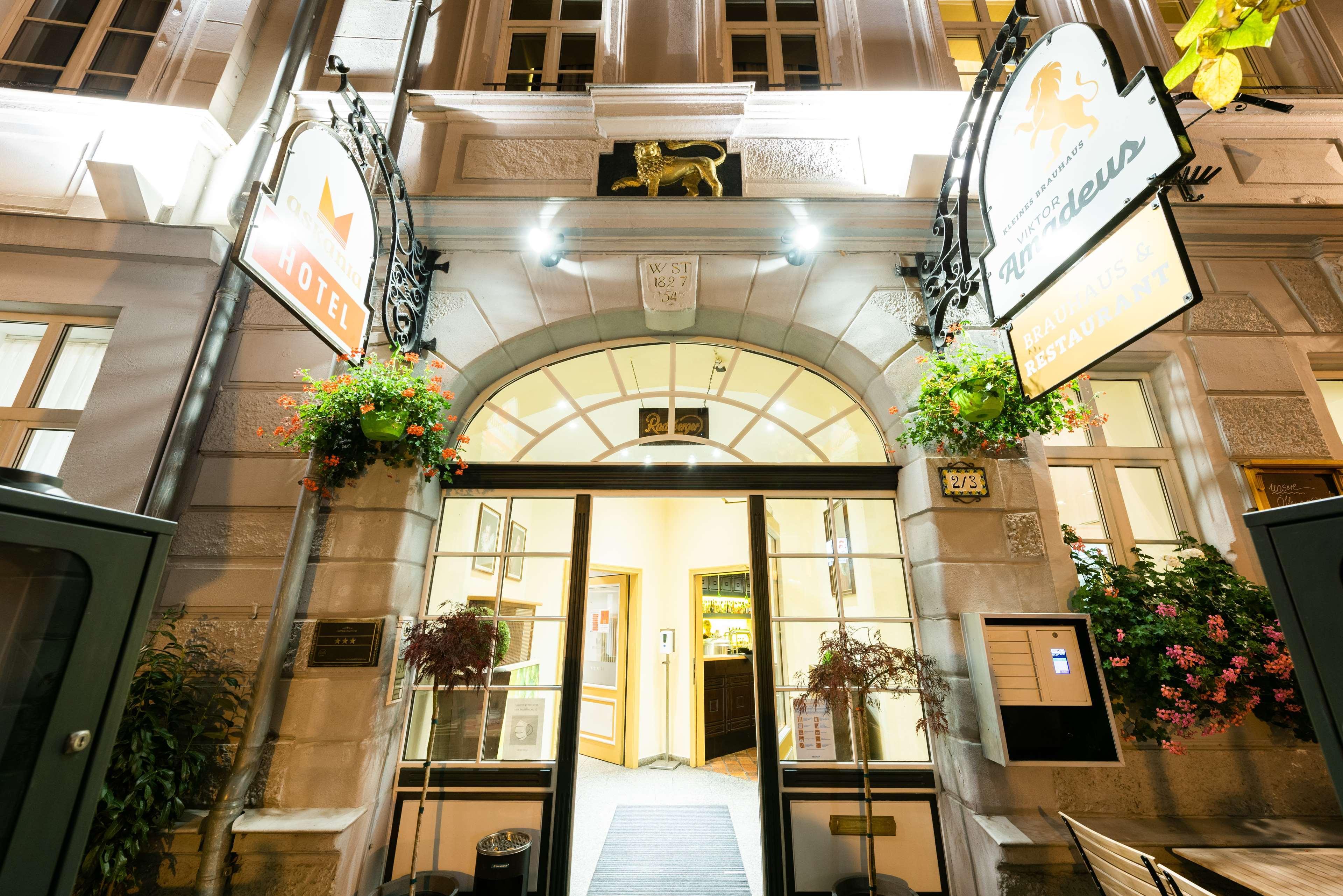 ברנבורג Askania Hotel & Brauhaus מראה חיצוני תמונה
