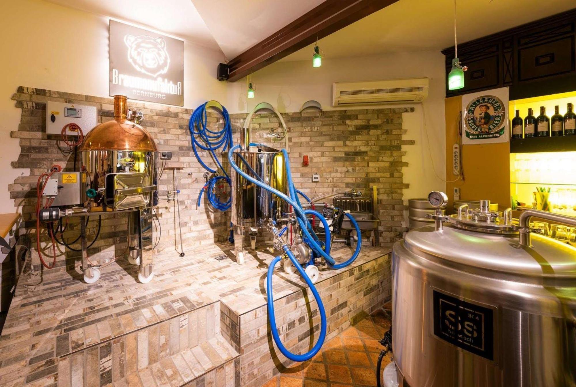 ברנבורג Askania Hotel & Brauhaus מראה חיצוני תמונה